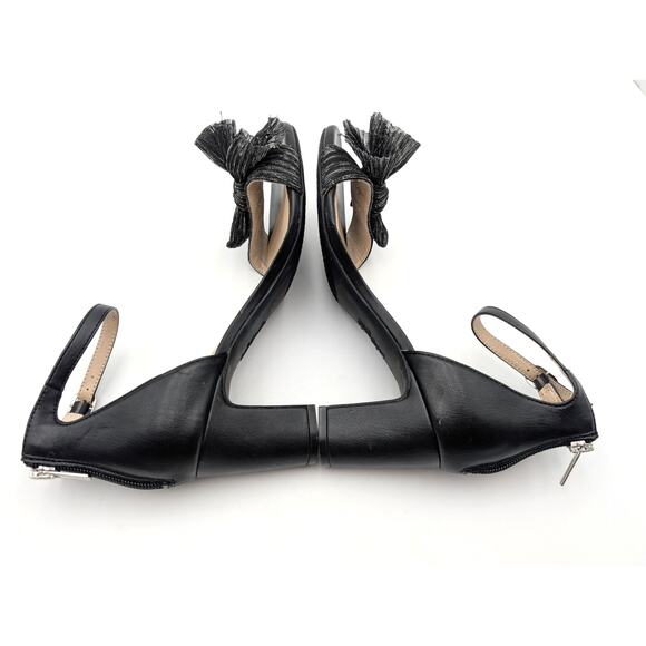 LifeStride Florence Bow Heel Sandals Women's Ankle Strap Black Size US8M EU38.5 - Picture 5 of 10